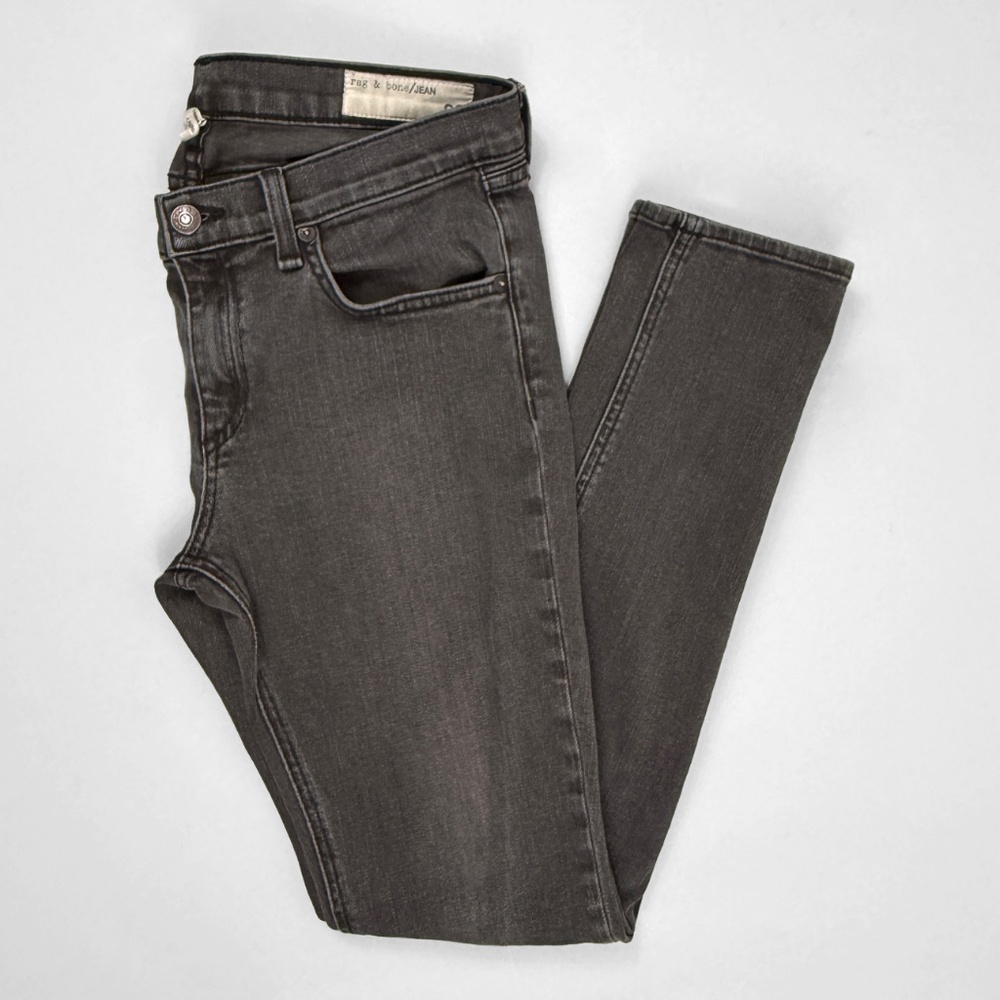 Rag & Bone Grey Denim Skinny Jeans 29